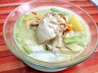 Cara Membuat Opor Ayam Putih Resep Spesial Idulfitri Resep Opor Ayam Putih Sayur Ketupat Juga Sahabat Nasi