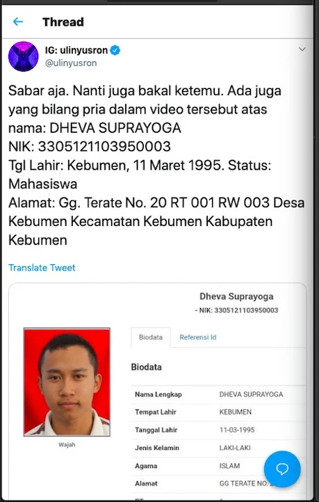 Menteri BUMN Erick Thohir mengangkat Ulin Ni Erick Thohir Angkat Penyebar Hoax Jadi Komisaris BUMN