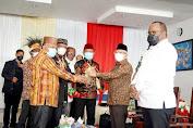 Kunjungi Kaimana, Wapres Ma'ruf Amin Terima Banyak Aspirasi Dari Tokoh Adat dan Kepala Suku Papua Barat