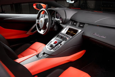 lamborghini aventador interior