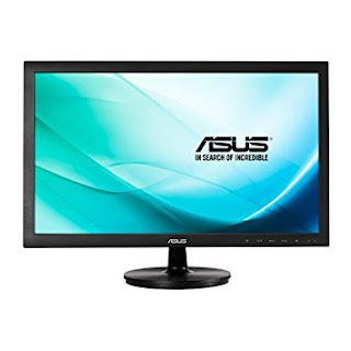 ASUS VS247NR Widescreen Full HD LED Monitor 1920 x 1080 TN 5 ms DVID DSub  236 inch Black
