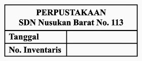 Contoh Gambar Cap Stempel Perpustakaan