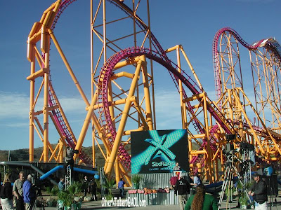 six flags magic mountain goliath. six flags magic mountain x2.