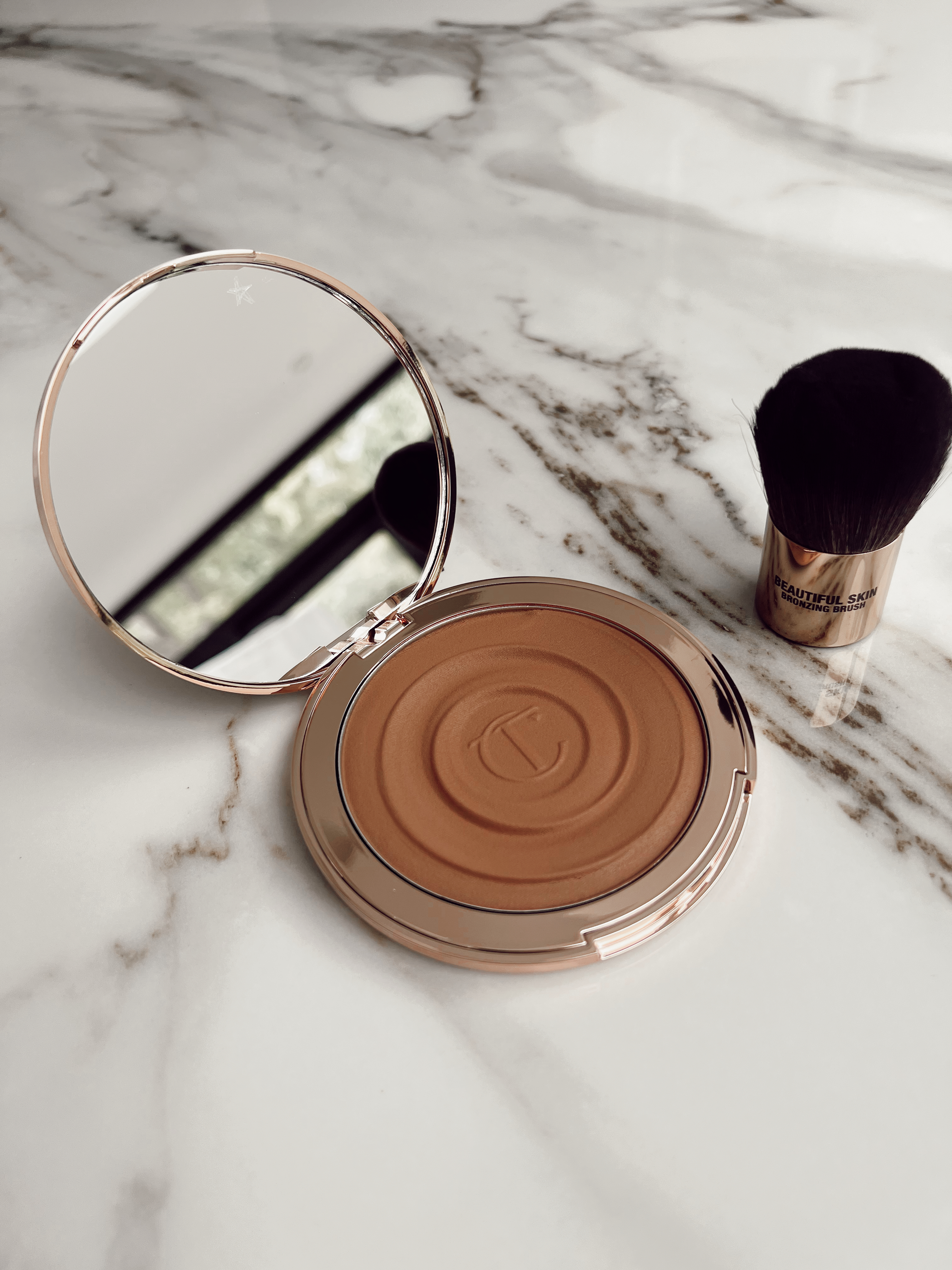 How to apply cream bronzer for a summery glow