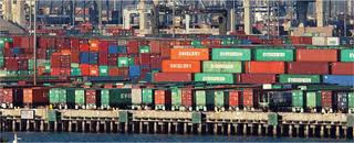 Shipping Containers at Port - Source: Department of Transportation