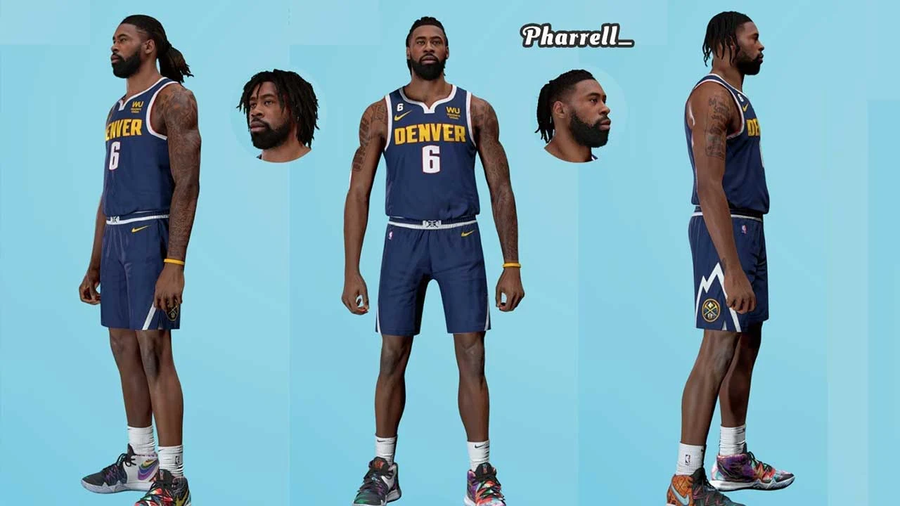 NBA 2K23 DeAndre Jordan Cyberface