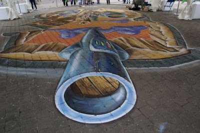 3D Street Paintings Seen On www.cars-motors-modification.blogspot.com