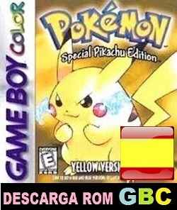 Roms de GameBoy Color Pokemon Amarillo (Español) ESPAÑOL descarga directa