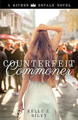 book cover of romance novel Counterfeit Commoner by Kelle Z. Riley