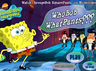 Online Game Spongebob Squarepants Whobob WhatPants 