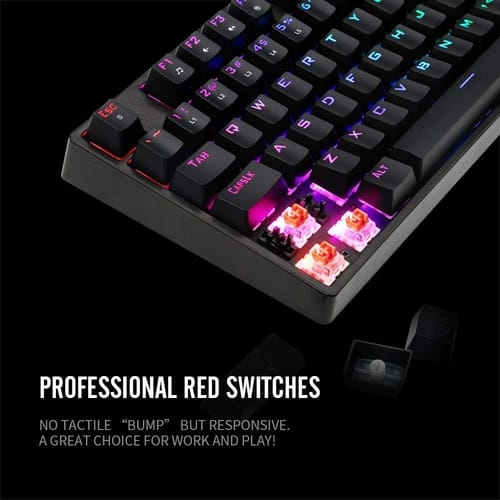 Review 1STPLAYER TKL RGB Gaming Mechanical Keyboard