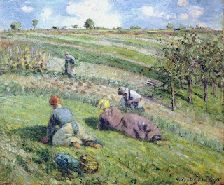 Cultivators in the Fields, Pontoise, 1875