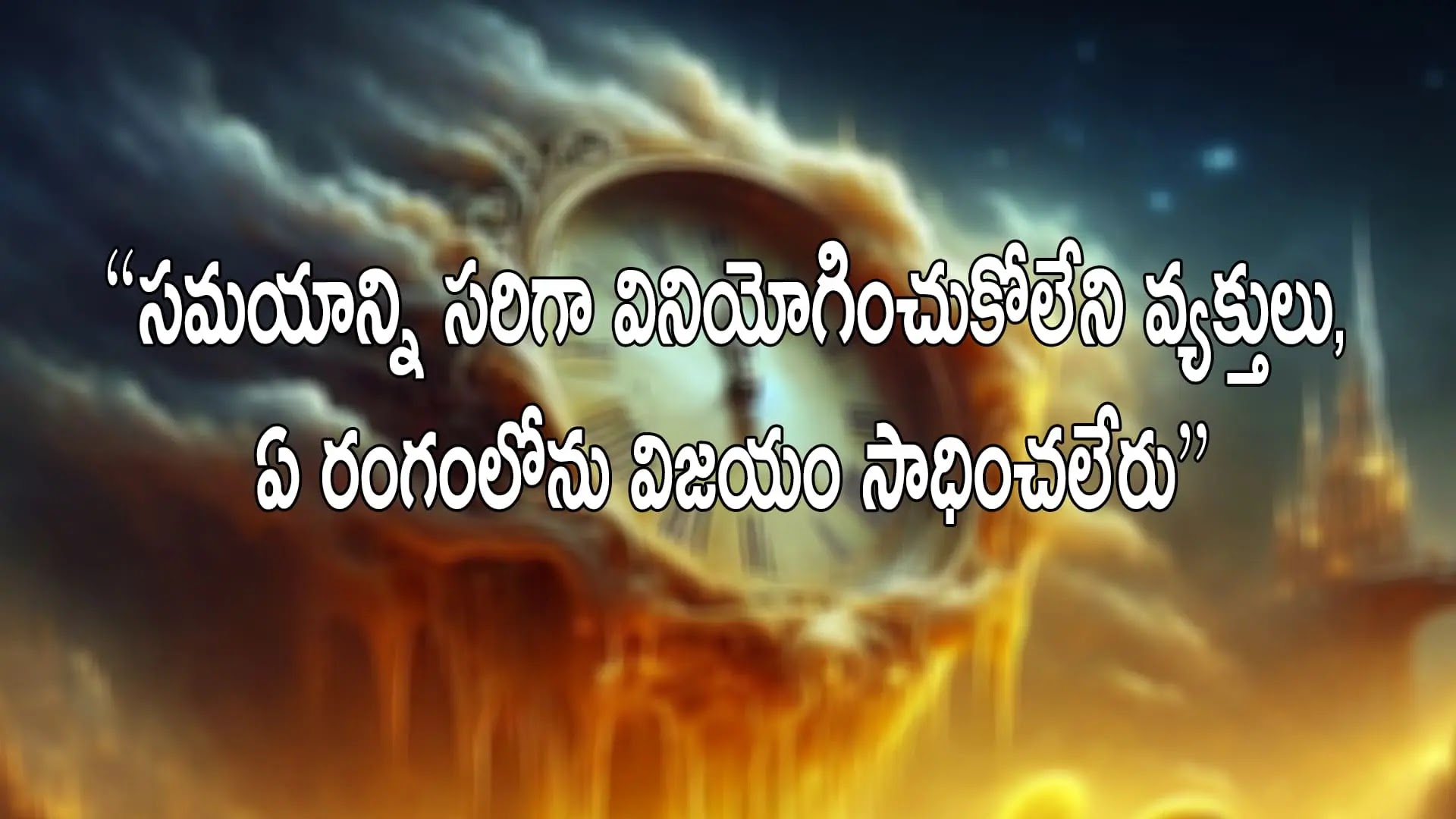 Best Motivational Quotes About Time in Telugu | Inspirational Time Quotes