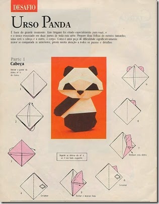 Mas Cosas Divertidas Origami Oso Panda Para Niños