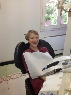 Ewan at the Dentist