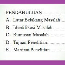 Manfaat dalam penyusunan proposal skripsi : Cara Membuat Skripsi Step By Step Bab 1 Mas Abas
