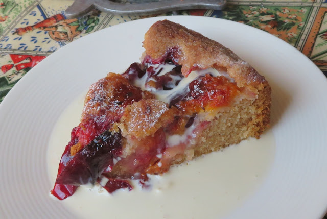 Spiced Plum Cake