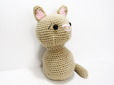 Handmade Amigurumi cat