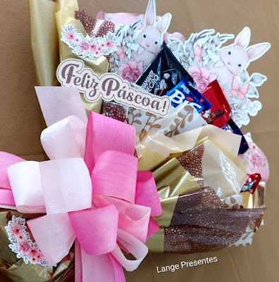 Bouquet de Páscoa - chocolate