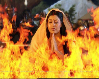 Image result for sita steps in the fire
