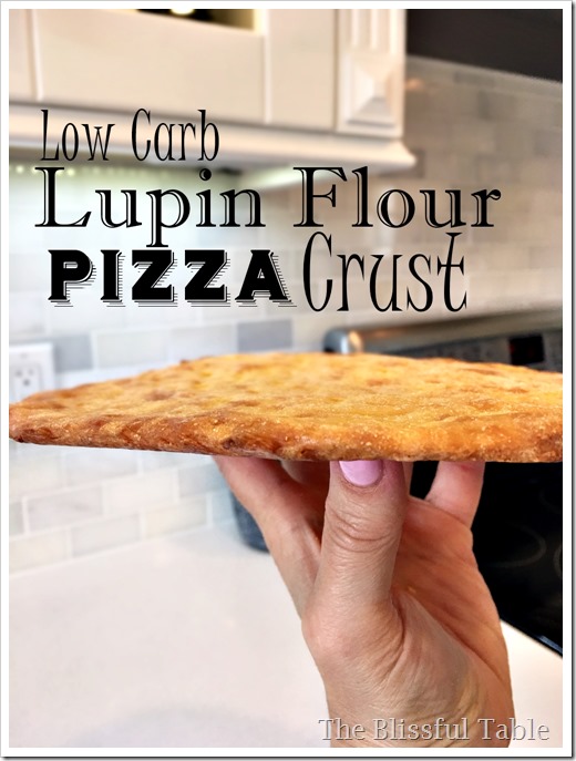 Lupin Flour Pizza Crust 1a