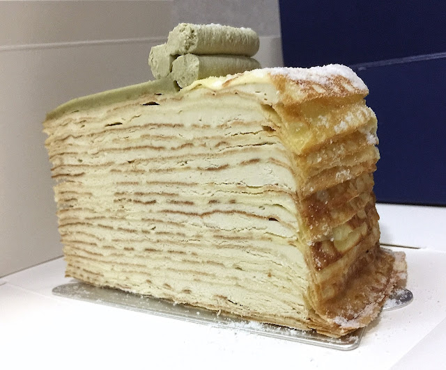 台北 時飴 approprié 台灣高山烏龍茶千層  Taiwan Oolong Tea Mille-Crêpe Cake 赤峰街店面 自取 切片組合 Lady M