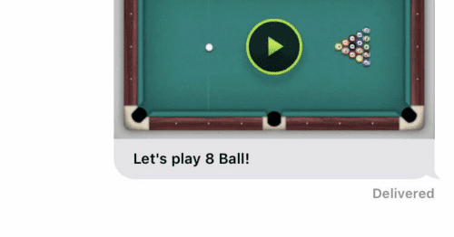 How To Play 9 8 Ball Pool Gamepigeon On Imessage Ios 14