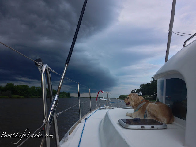 Storm over the ICW, South Carolina