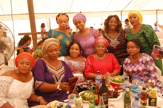 MOMENTS AT MADAM IDAYAT OLAYEMI APOESO'S BURIAL