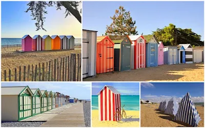 Les cabines de plage.https://ptitrapporteurdumagarin.blogspot.com/