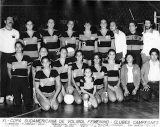 flamengo campeao sul-americano feminino volei 1981