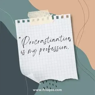 Procrastination Instagram Bio Quotes