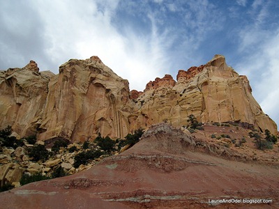 Big rocks of Capitol Reef