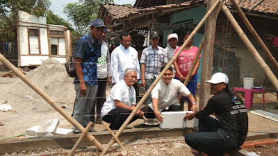 Peletakan Batu Pertama Tanda Dimulai Gebrak Pakumis 2019 Di Kampung Rawa Kopi Desa Gaga 