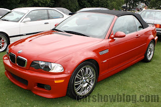 BMW M3 Red Convertible