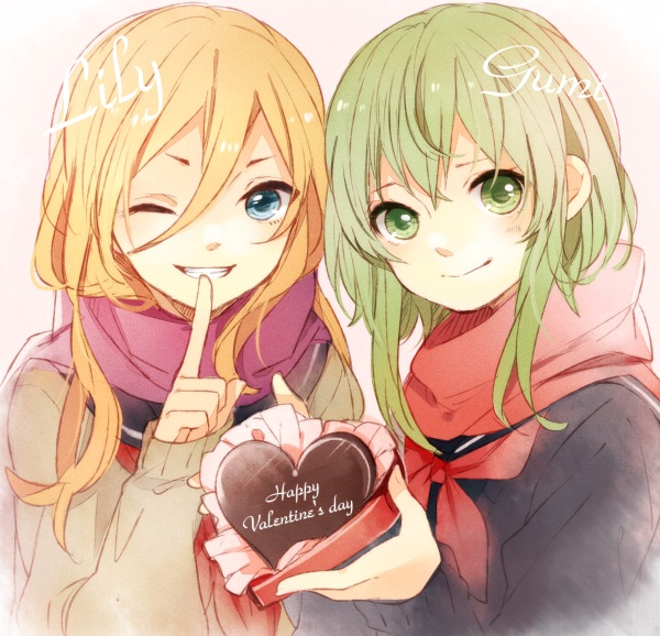 Gumi, Lily,anime vocaloid