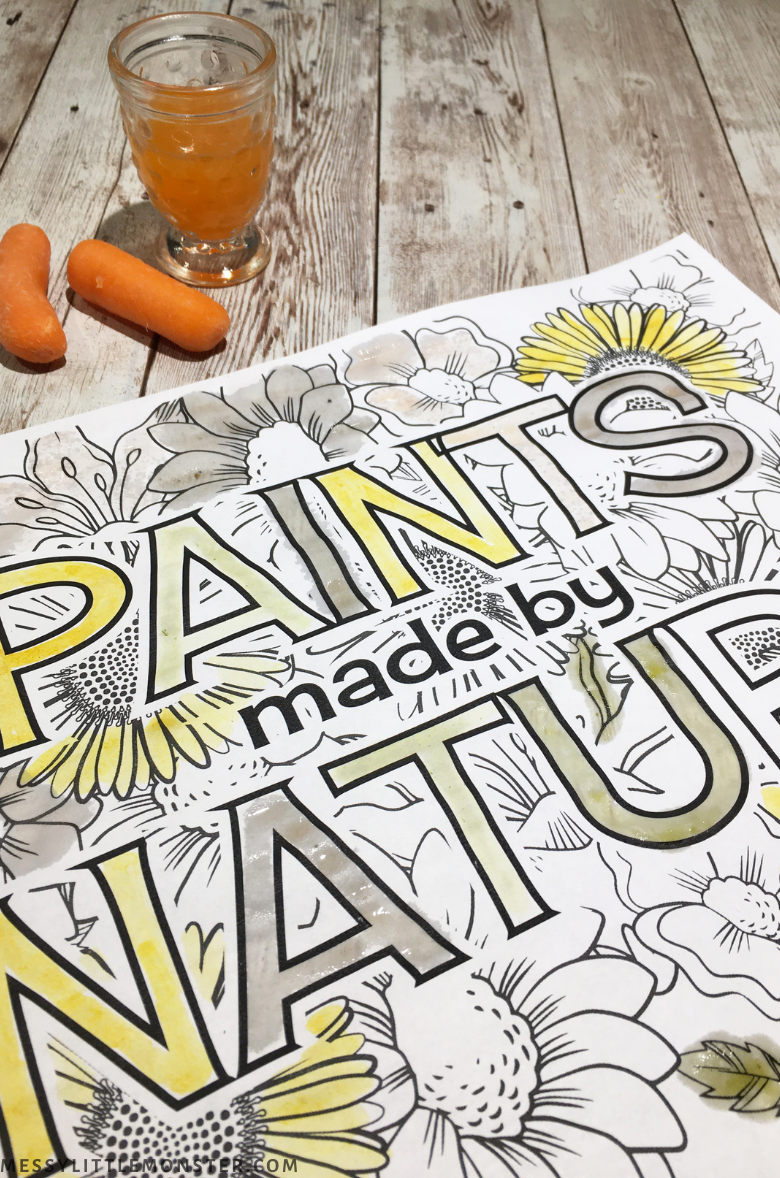 homemade nature paint recipe