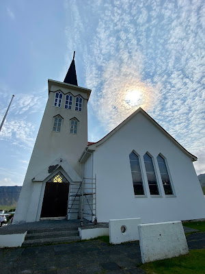 Grundarfjördur church in Iceland