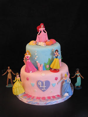 Princess Birthday Cake on Princess Birthday