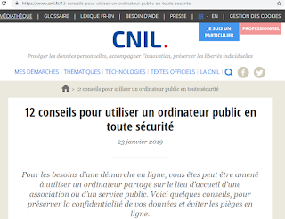  https://www.cnil.fr/fr/12-conseils-pour-utiliser-un-ordinateur-public-en-toute-securite