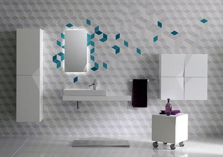 Futuristic Bathroom Design Idea