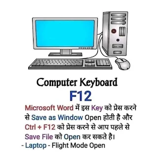 How to Use of Keyboard Function keys F12