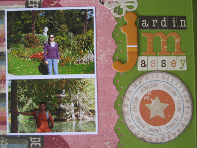 Scrapbooking álbum montaña