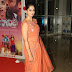 Nanditha Raj Latest Hot Transparent Orange Skirt Glamourous PhotoShoot Images At Savitri Audio Launch