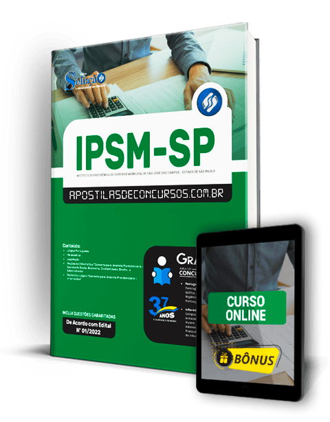 Apostila Concurso IPSM SJC 2022 PDF Download e Impressa