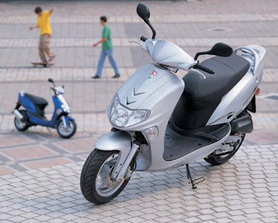 2010 Kymco Vitality 50 silver