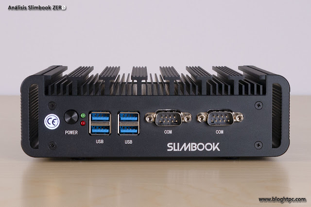 EXTERIOR MINI PC FANLESS SLIMBOOK ZERO