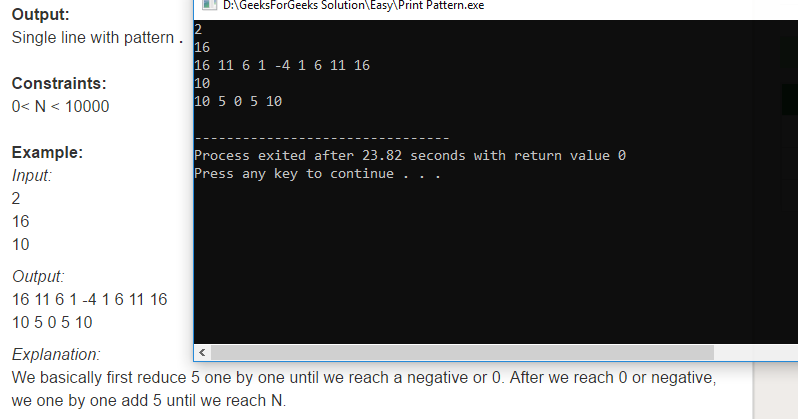 Geeksforgeeks Solution For 