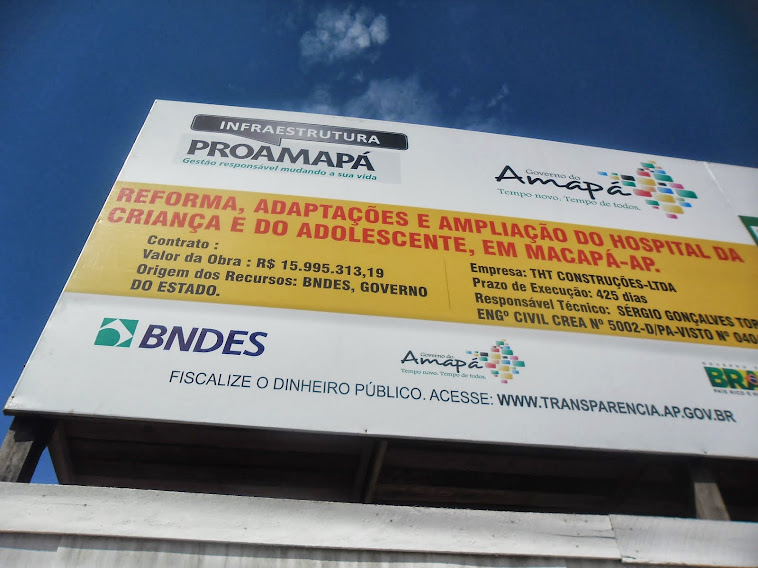 A POPULAÇÃO ESTÁ DE OLHO NA FINALIZAÇÃO DA OBRA