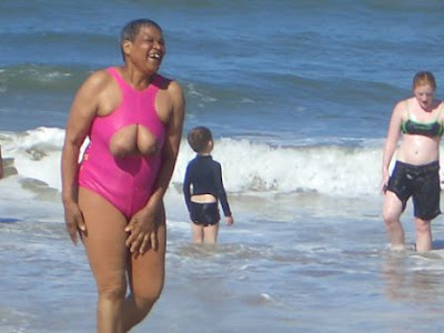 Swimsuit fail